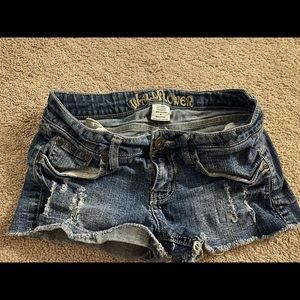 Jean shorts